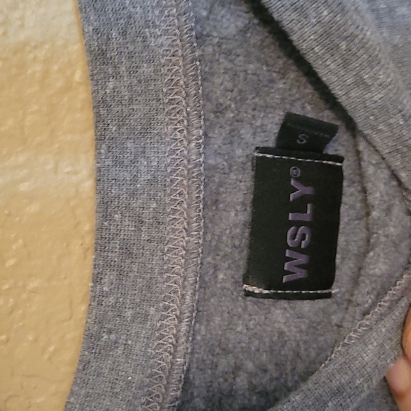 WSLY Ecosoft Cropped Crewneck Sweatshirt - Picture 5 of 5